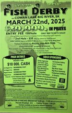 Poster for Big River Annual Fish Derby